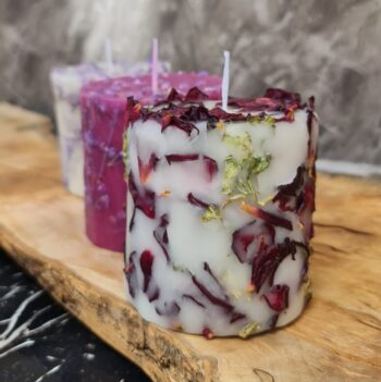 Rose Candle